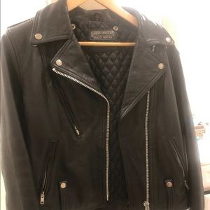 Harley Davidson motorcycle jacket women’s leather